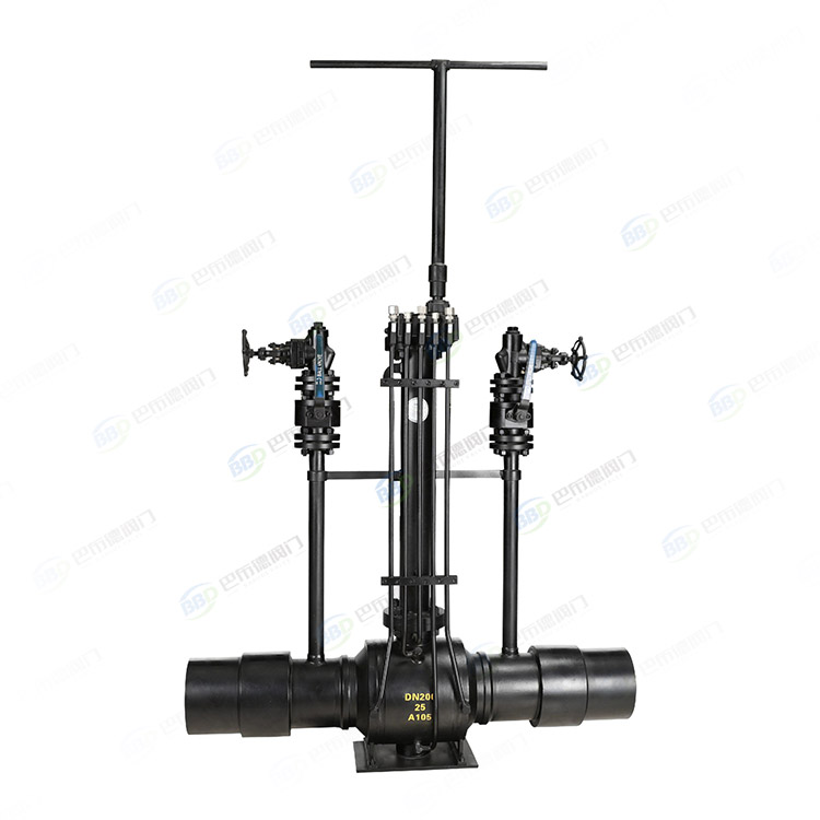 直埋式加高带放散型全焊接球阀